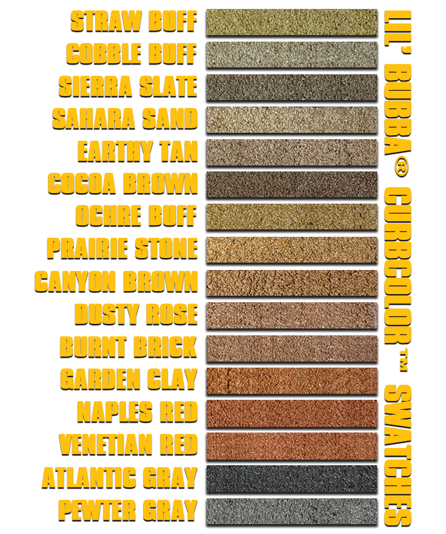 CurbColor™ Swatches